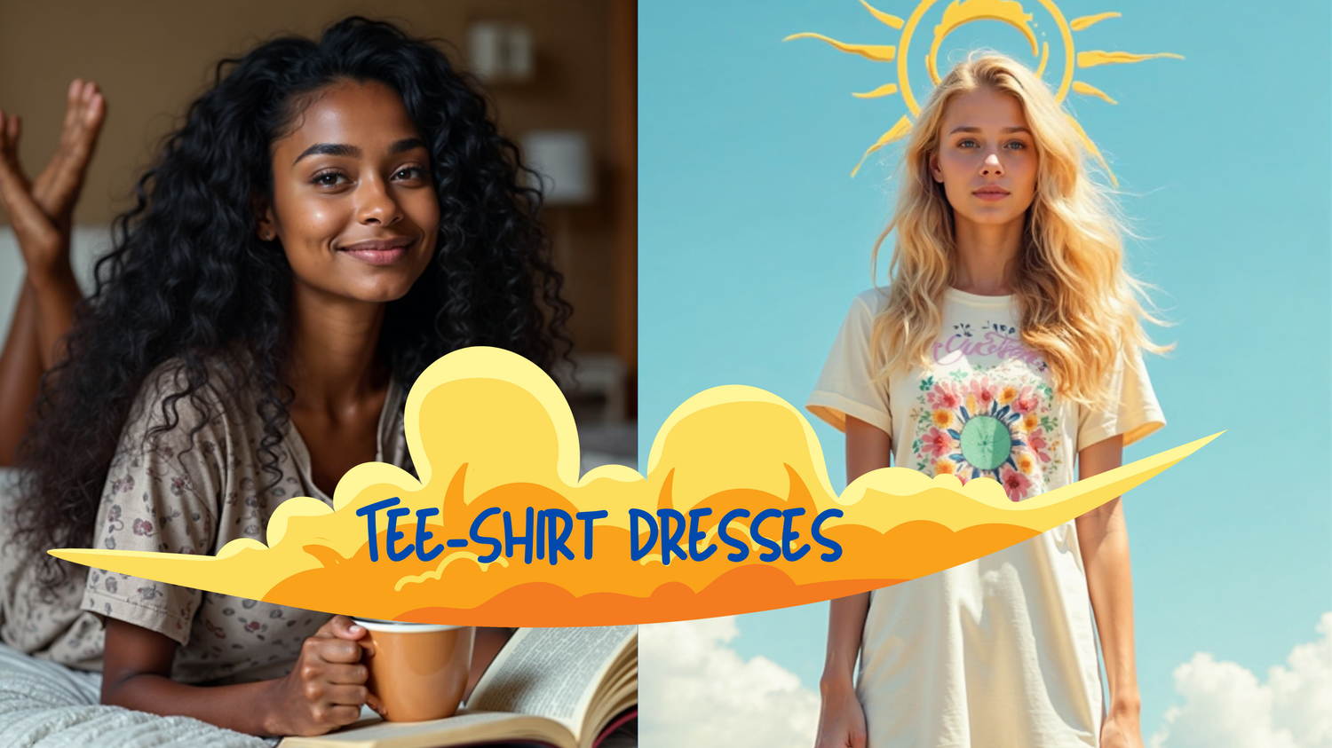 Women’s Tee Shirt Dresses – Casual Comfort & Fun Designs