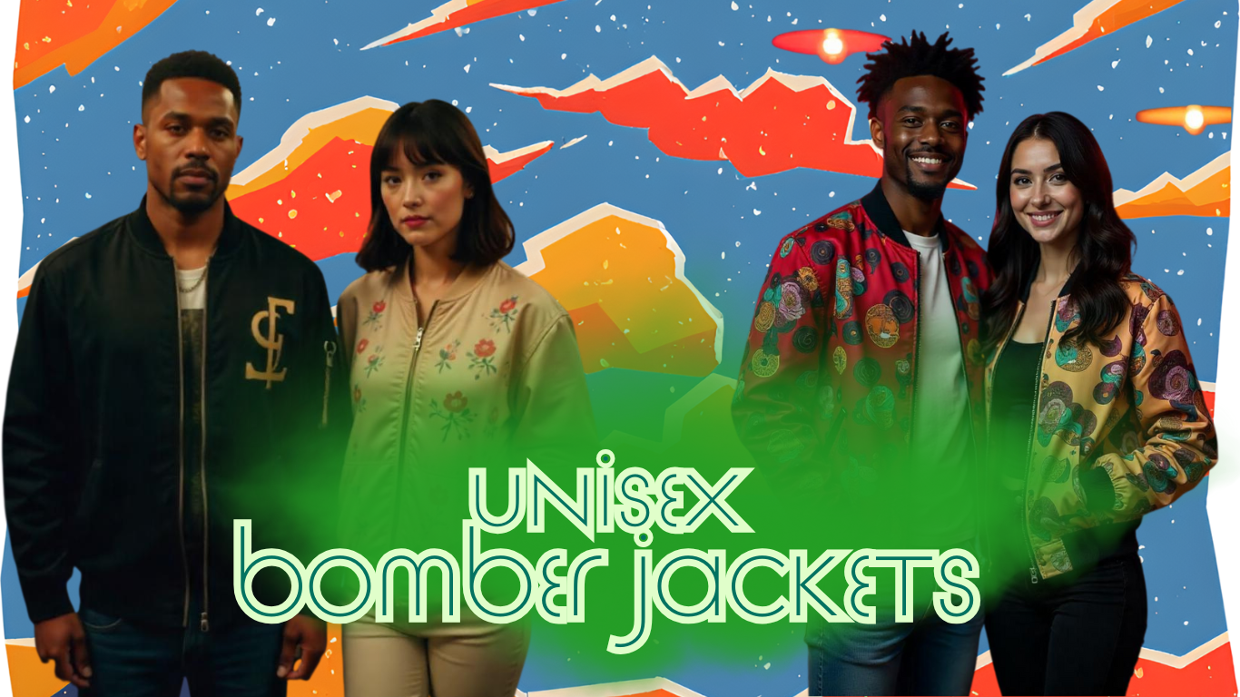 Versatile Vibes: Unisex Bomber Jackets
