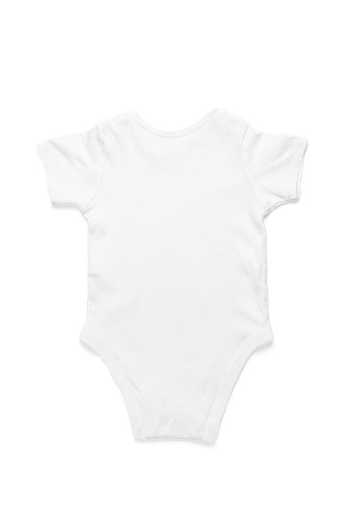 Soft white "A New Life Begins" Baby Onesie 🌟👶, perfect for welcoming new beginnings in style and comfort.