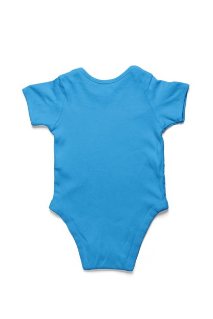 Soft, breathable "A New Life Begins" Baby Onesie 🌟👶 in vibrant blue, perfect for celebrating new beginnings.