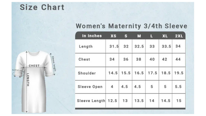 This Is Not a Beer Belly Maternity Dress